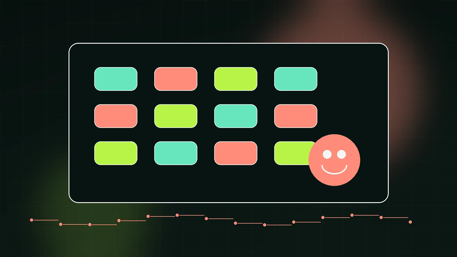Designsystem-Komponenten, Agenten-Automatisierung, Layout-Raster und konsistente Design-Tokens.